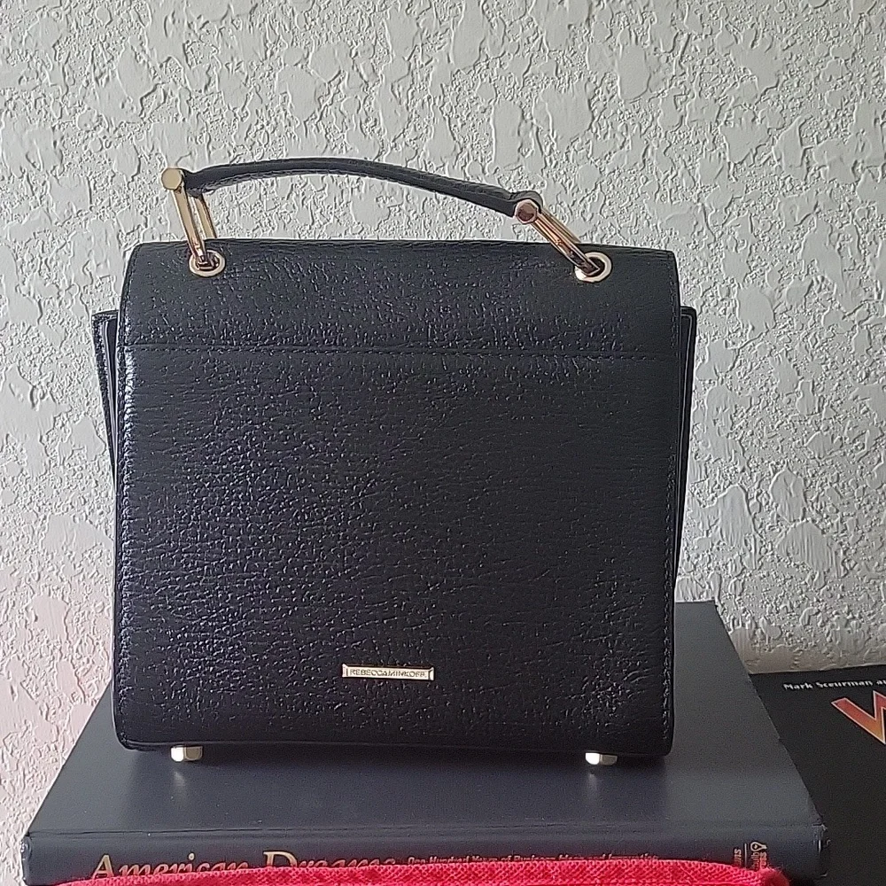 Rebecca Minkoff Paris pochette top handle crossbody handbag - Picture 4 of 8